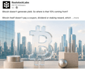 Yield on Bitcoin